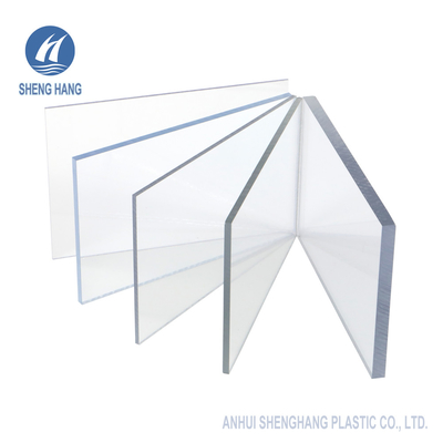 4x8 FT Polycarbonate PC ورقة صلبة عالية القوة مقاومة للأشعة فوق البنفسجية