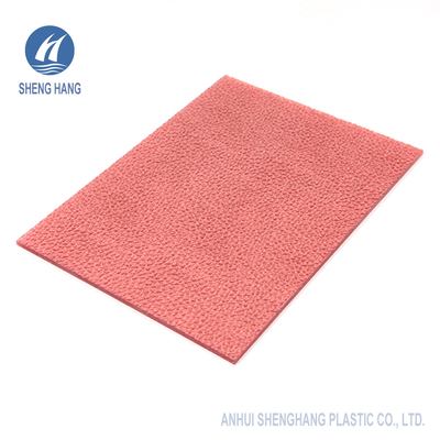 نمط Lichee للكمبيوتر الشخصي من البولي كربونات المنقوش ASTM D648 1220 * 2440mm