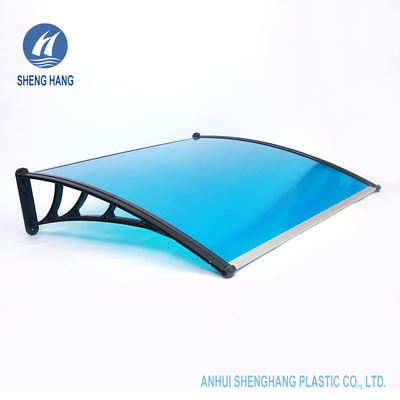 100 * 120cm البولي البلاستيكية المظلة PC نافذة الباب المظلات حماية حائل