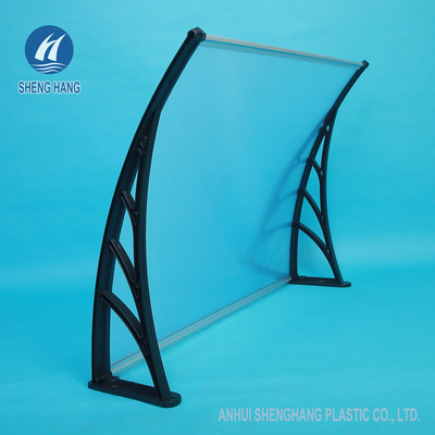 1200 * 800mm المطر البلاستيكية خيمة واضحة البولي PC المظلة