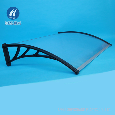 1200 * 800mm المطر البلاستيكية خيمة واضحة البولي PC المظلة