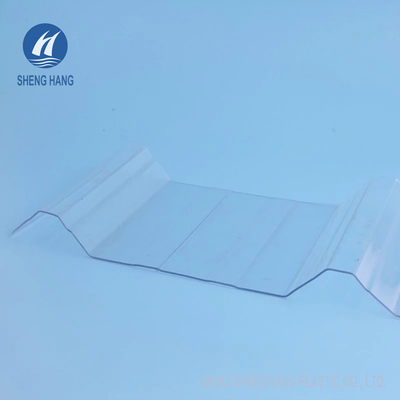 صفائح البولي كربونات المموجة الشفافة SGS 3 * 16ft