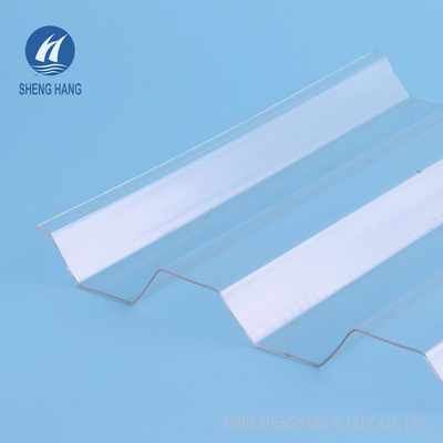 صفائح البولي كربونات المموجة الشفافة SGS 3 * 16ft