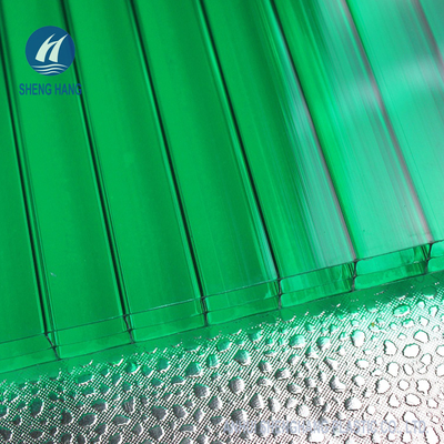 SGS Greenhouse Triple Wall Polycarbonate Panel 4x8 مقاومة للحريق