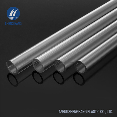 أنبوب بلاستيكي أكريليك صلب شفاف بصري WT6mm OD100mm إلى 150mm