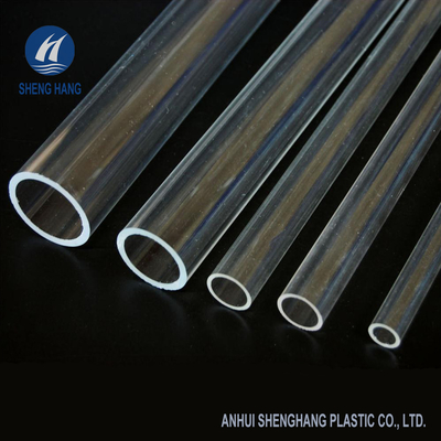 أنبوب بلاستيكي أكريليك صلب شفاف بصري WT6mm OD100mm إلى 150mm