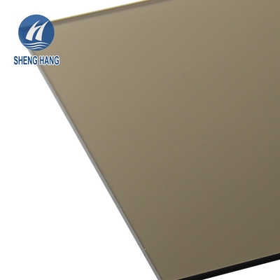 SGS لوح صلب ملون من البولي كربونات 2000 * 3000 مم ASTM C177