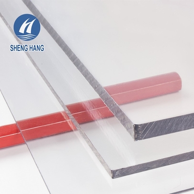 ألواح بلاستيكية صلبة من البولي كربونات ASTM D696 D648 بحجم 6.7 × 10 قدم