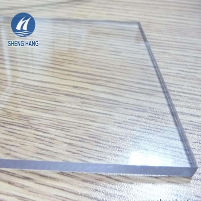لوح صلب من البلاستيك الشفاف من البولي كربونات 3.2 * 6.5ft مقاوم للهب